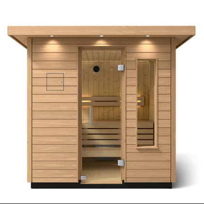 Kohler C2 3 Persons Douglas Fir Outdoor Sauna Kit