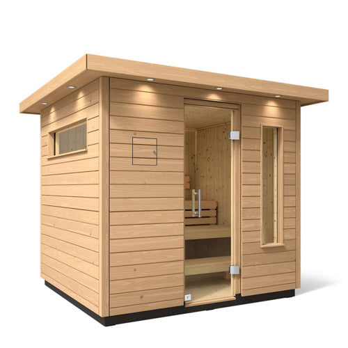 Kohler C2 5 Persons Douglas Fir Outdoor Sauna Kit