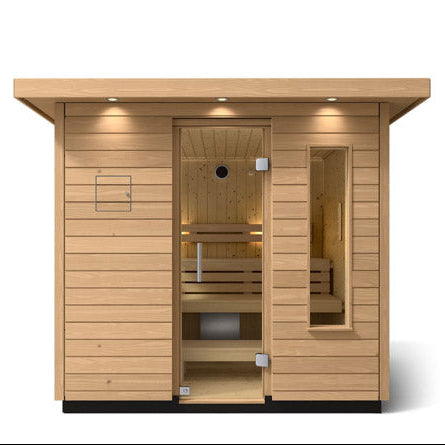 Kohler C2 5 Persons Douglas Fir Outdoor Sauna Kit