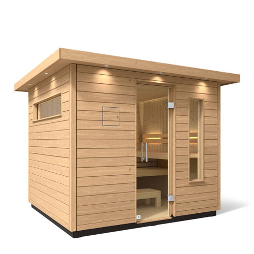 Kohler C2 6 Persons Douglas Fir Outdoor Sauna Kit