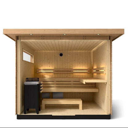 Kohler C2 6 Persons Douglas Fir Outdoor Sauna Kit