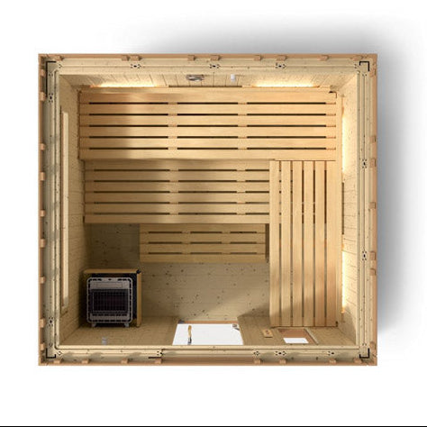 Kohler C2 6 Persons Douglas Fir Outdoor Sauna Kit