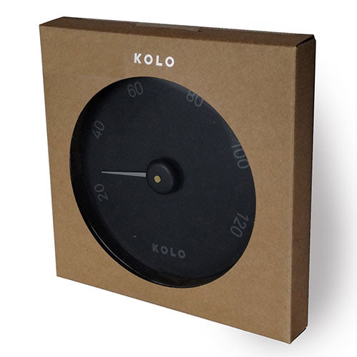 Kolo Black Sauna Degrees Celsius Thermometer