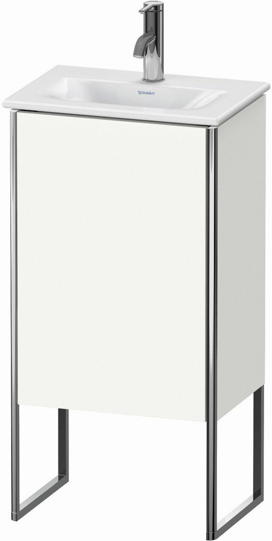 Duravit XSquare 17" White Satin Matt One Door Floorstanding Vanity Unit (XS4520L3636)