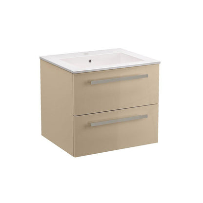 LaToscana Ameno 24" Sand Wall-Mounted Vanity