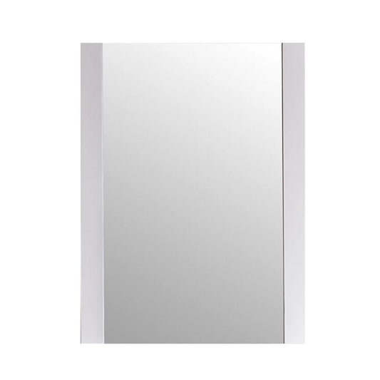 Laviva Rushmore 24" White Frame Rectangular Mirror