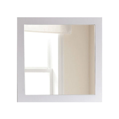 Laviva Sterling 30" White Fully Framed Square Mirror