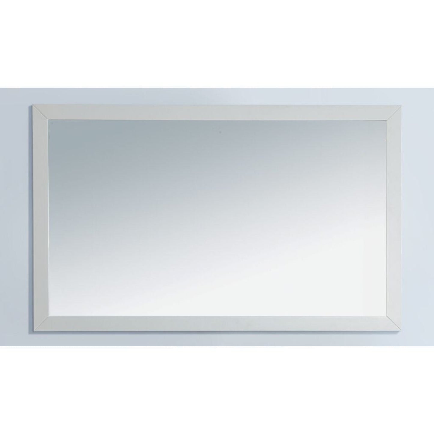 Laviva Sterling 48" Soft White Fully Framed Rectangular Mirror