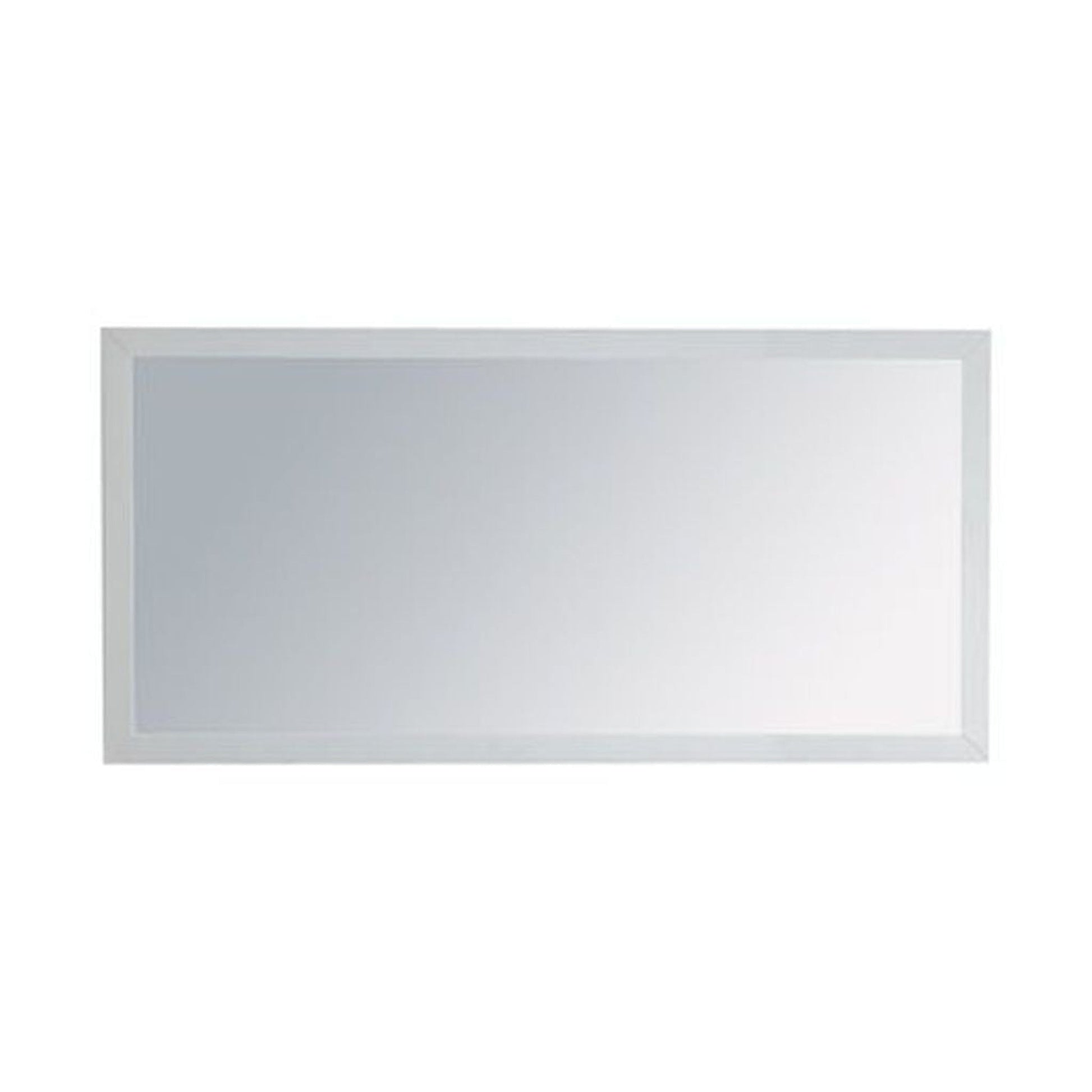 Laviva Sterling 60" White Rectangular Fully Framed Mirror