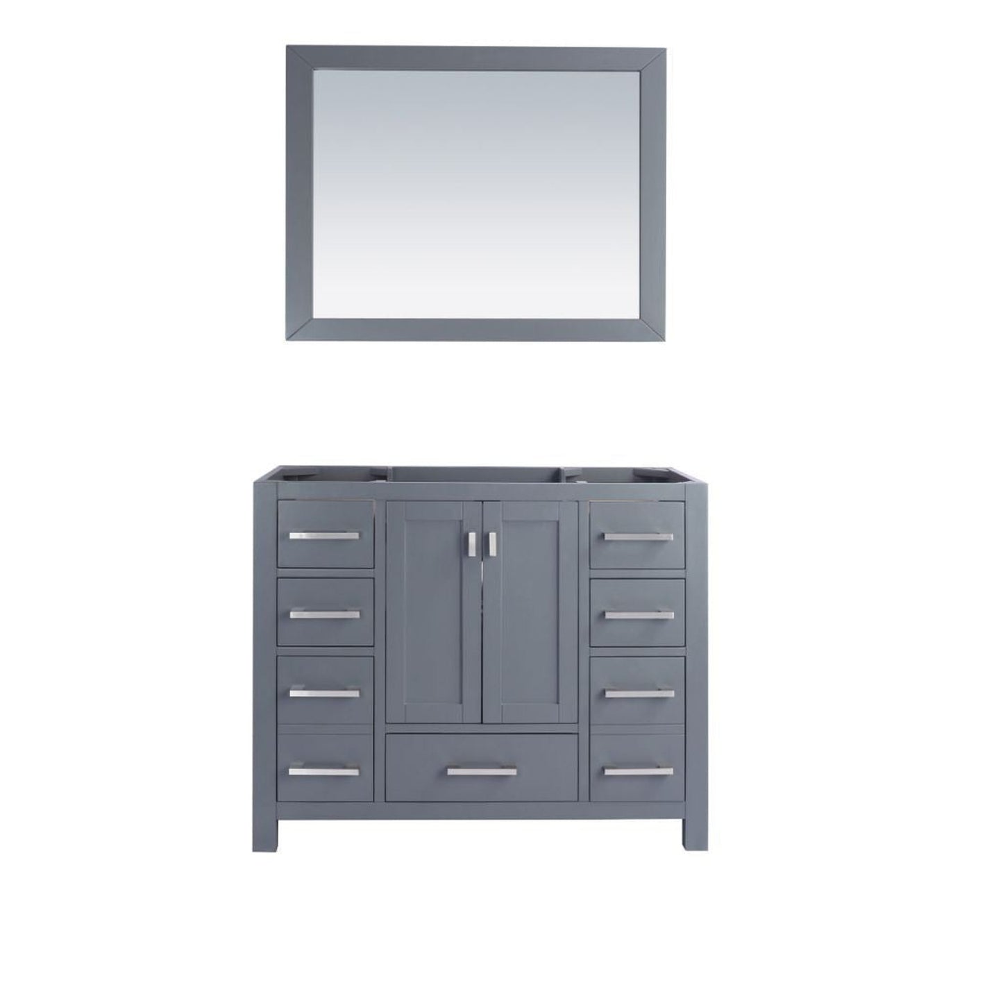 Laviva Wilson 42" Gray Freestanding Vanity Base