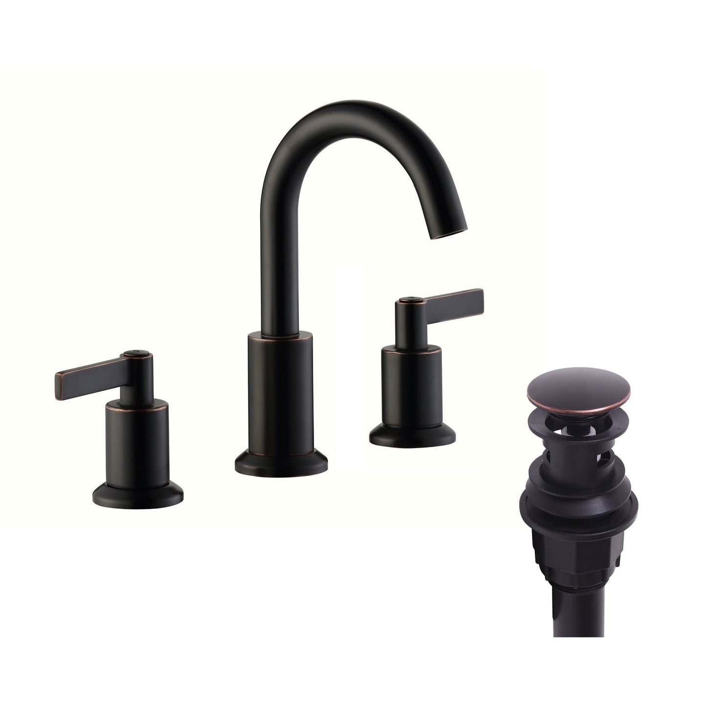 Legion Furniture 10" Two Metal Lever Handle Oil Rubbed Bronze Finish Faucet