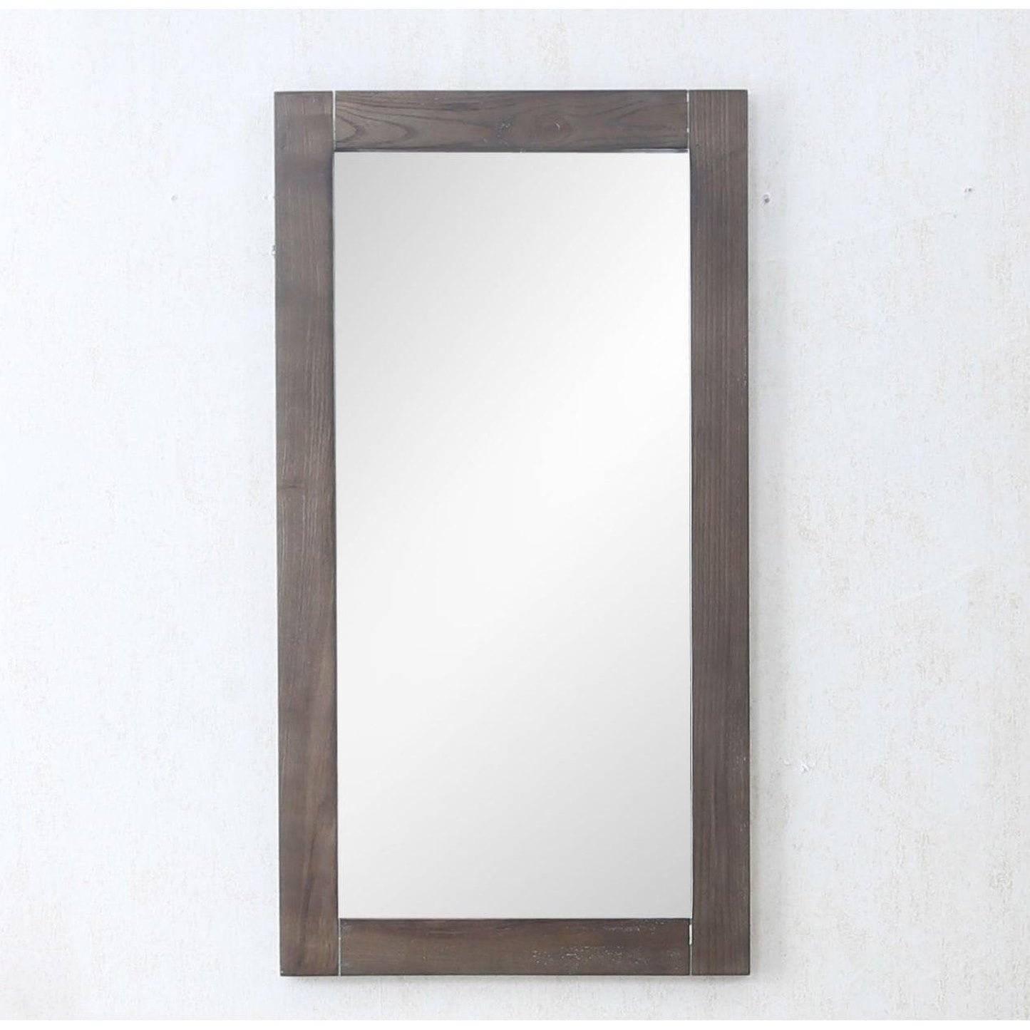 Legion Furniture 16" W x 30" H Weathered Gray Mirror