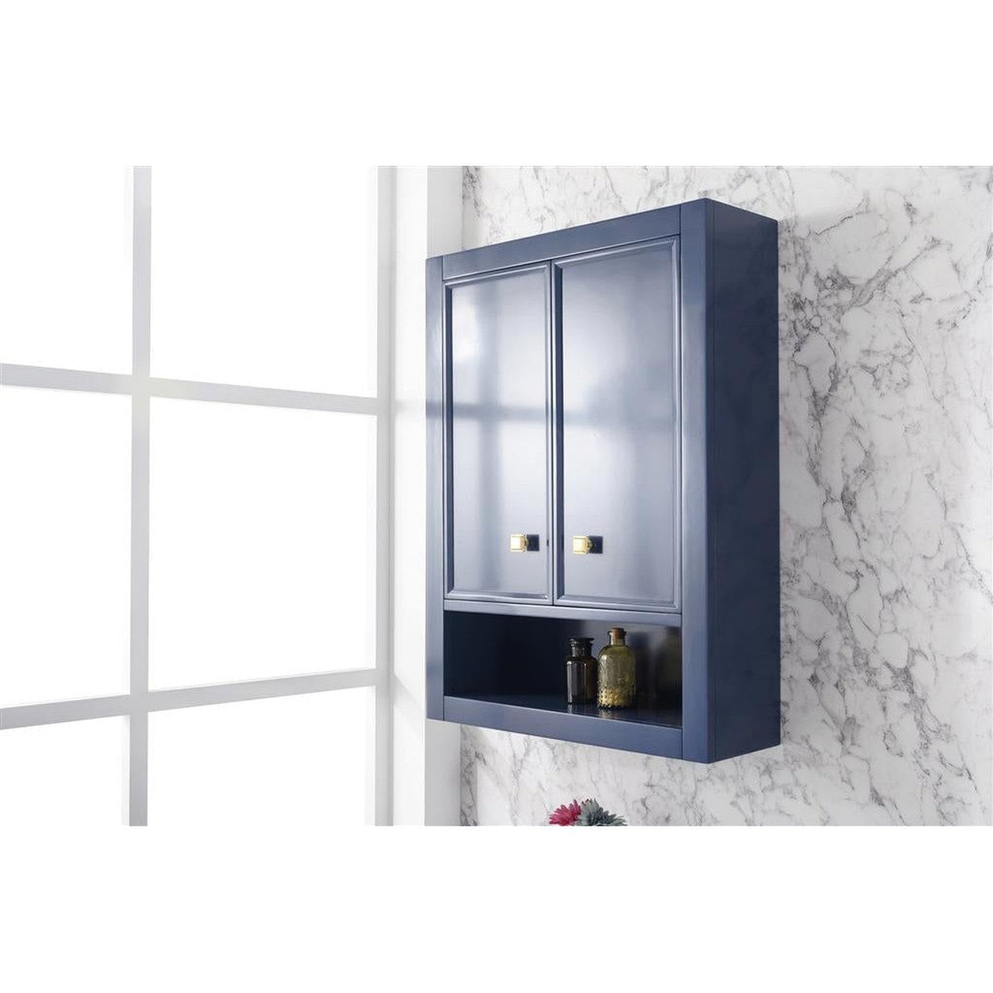 Legion Furniture 24" Blue Medicine Cabinet