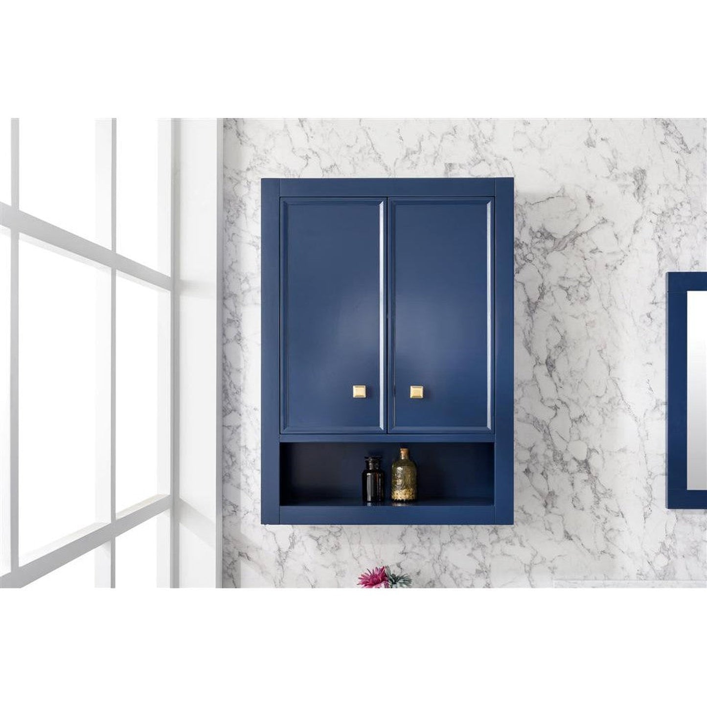 Legion Furniture 24" Blue Medicine Cabinet