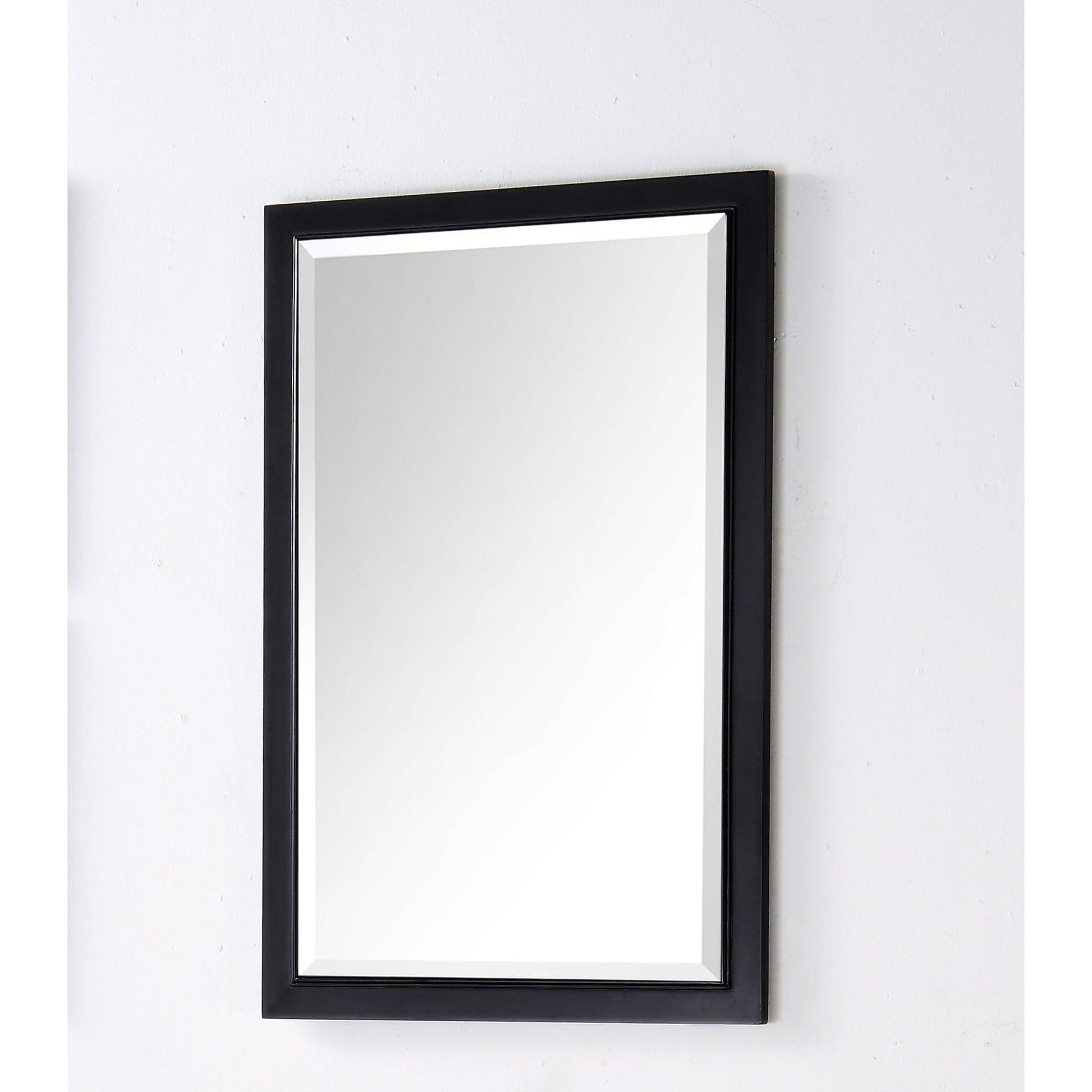 Legion Furniture 24" W x 36" H Espresso Solid Wood Frame Mirror