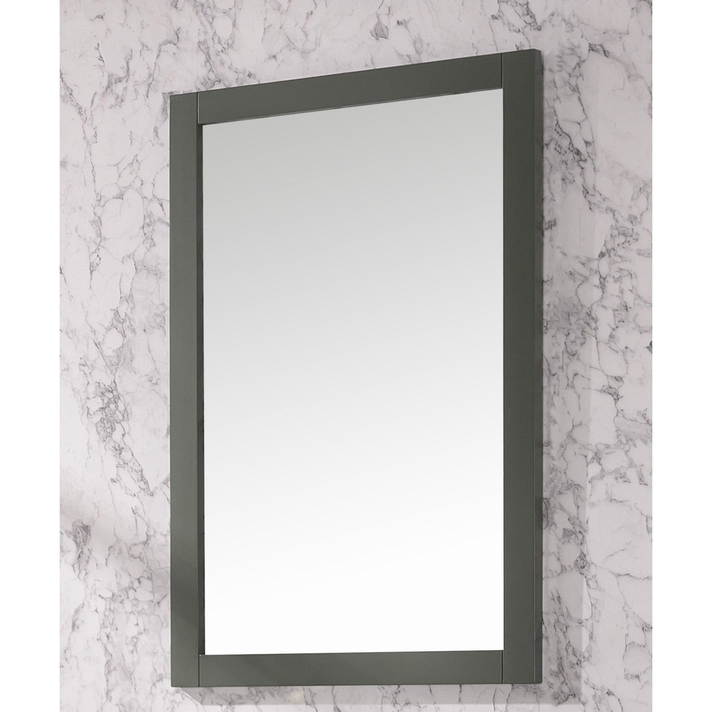 Legion Furniture 24" W x 36" H Pewter Green Mirror