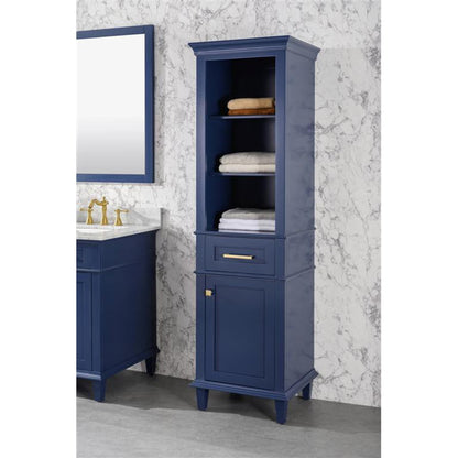 Legion Furniture WLF2221 21" W x 72" H Blue Linen Cabinet