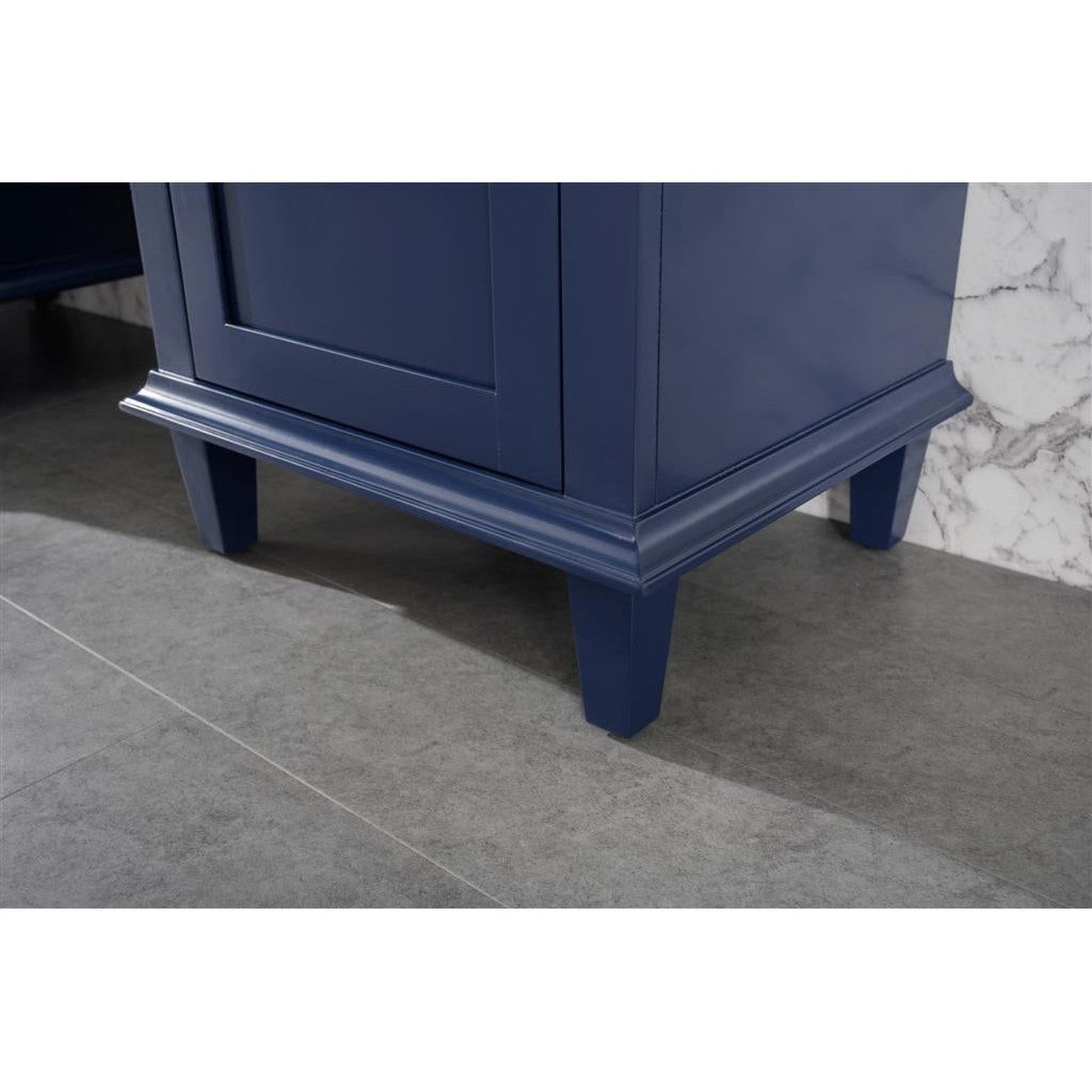 Legion Furniture WLF2221 21" W x 72" H Blue Linen Cabinet