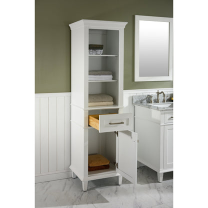 Legion Furniture WLF2221 21" W x 72" H White Linen Cabinet