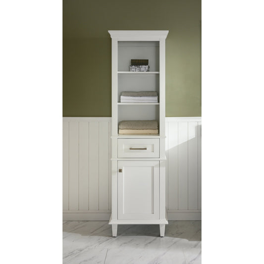 Legion Furniture WLF2221 21" W x 72" H White Linen Cabinet