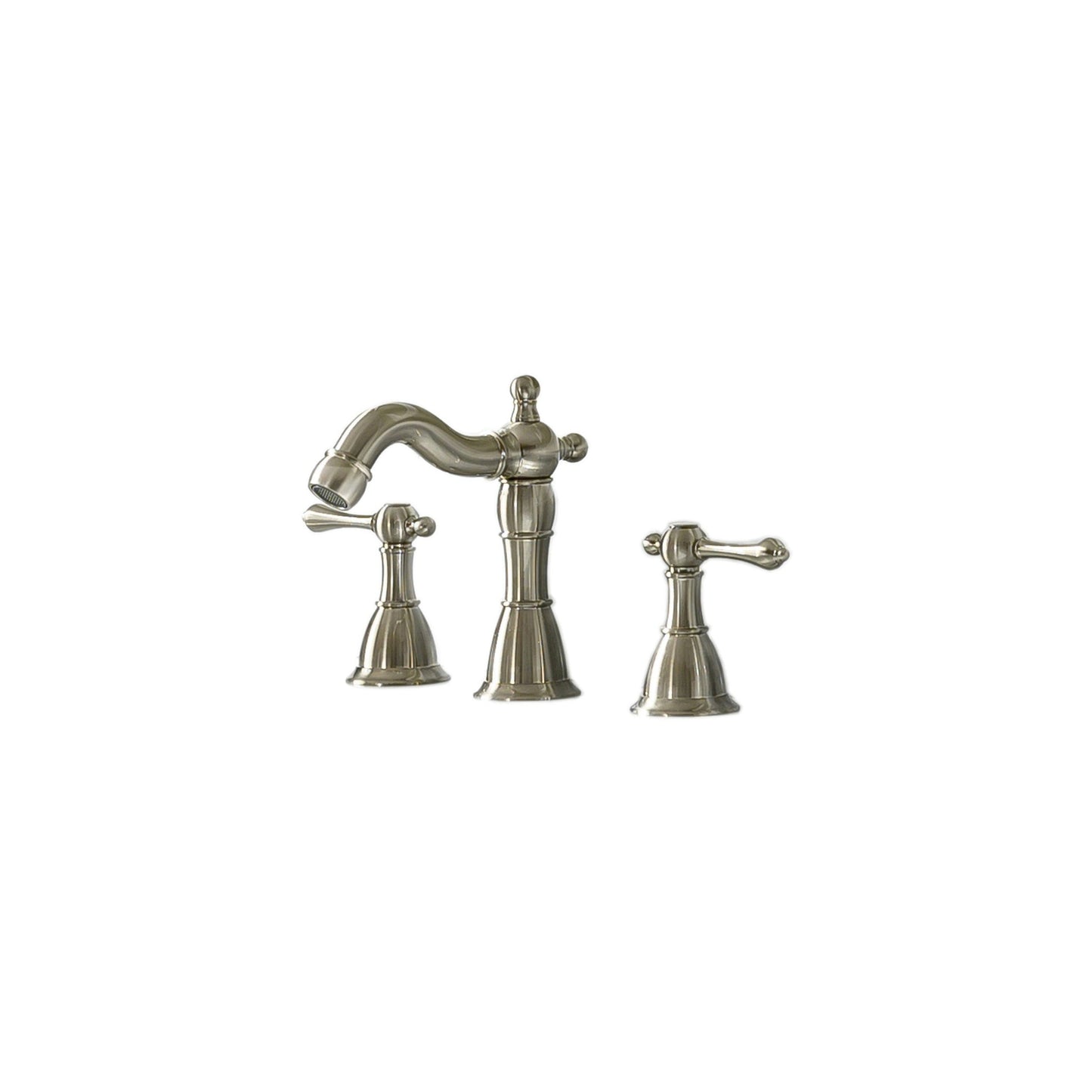 Legion Furniture ZL20518 Brushed Nickel Widespread Faucet With Drain