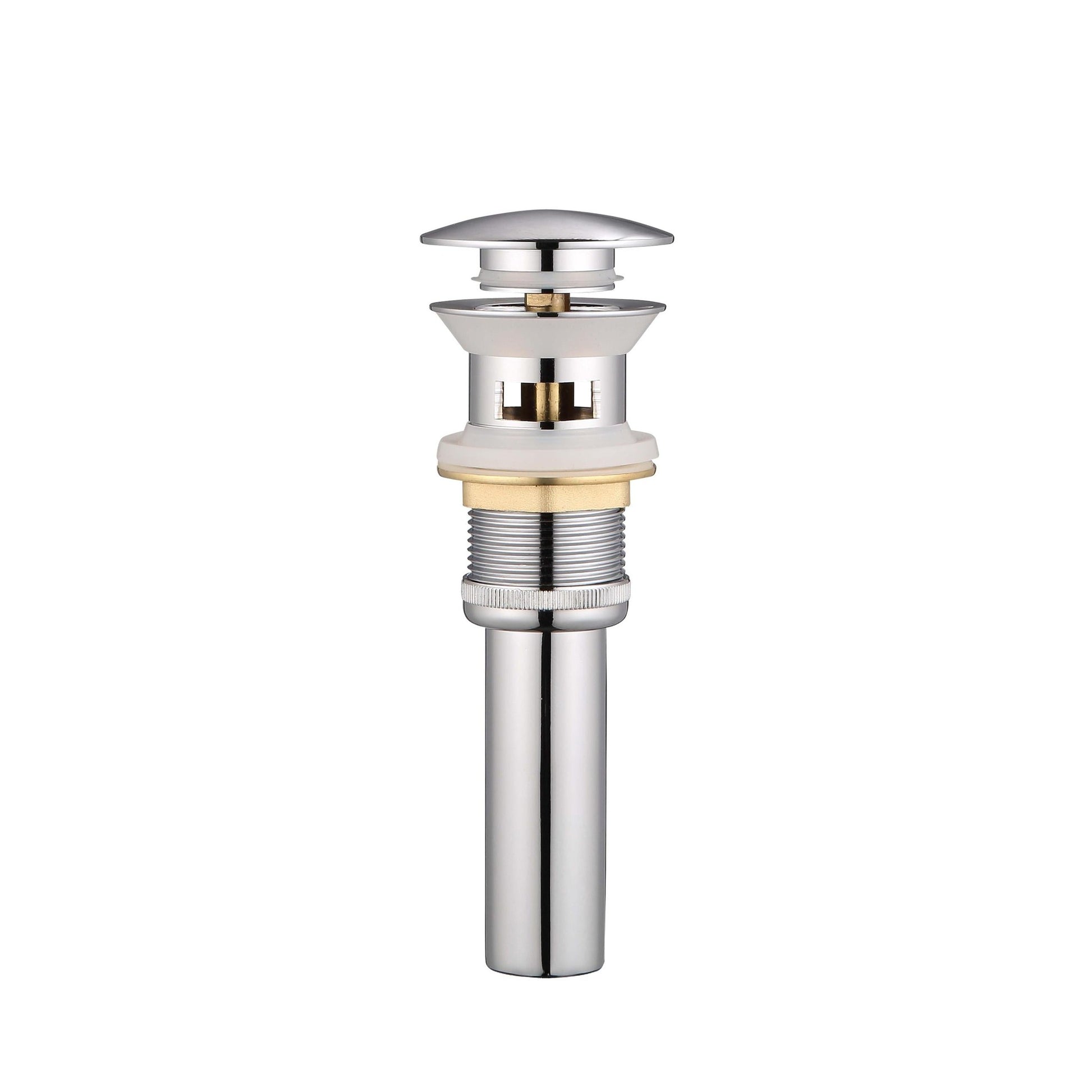 Legion Furniture ZY1008 Chrome Brass Material Faucet With Pop-up Drain