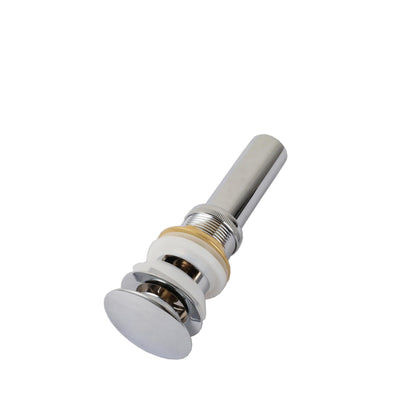 Legion Furniture ZY1008 Chrome Brass Material Faucet With Pop-up Drain