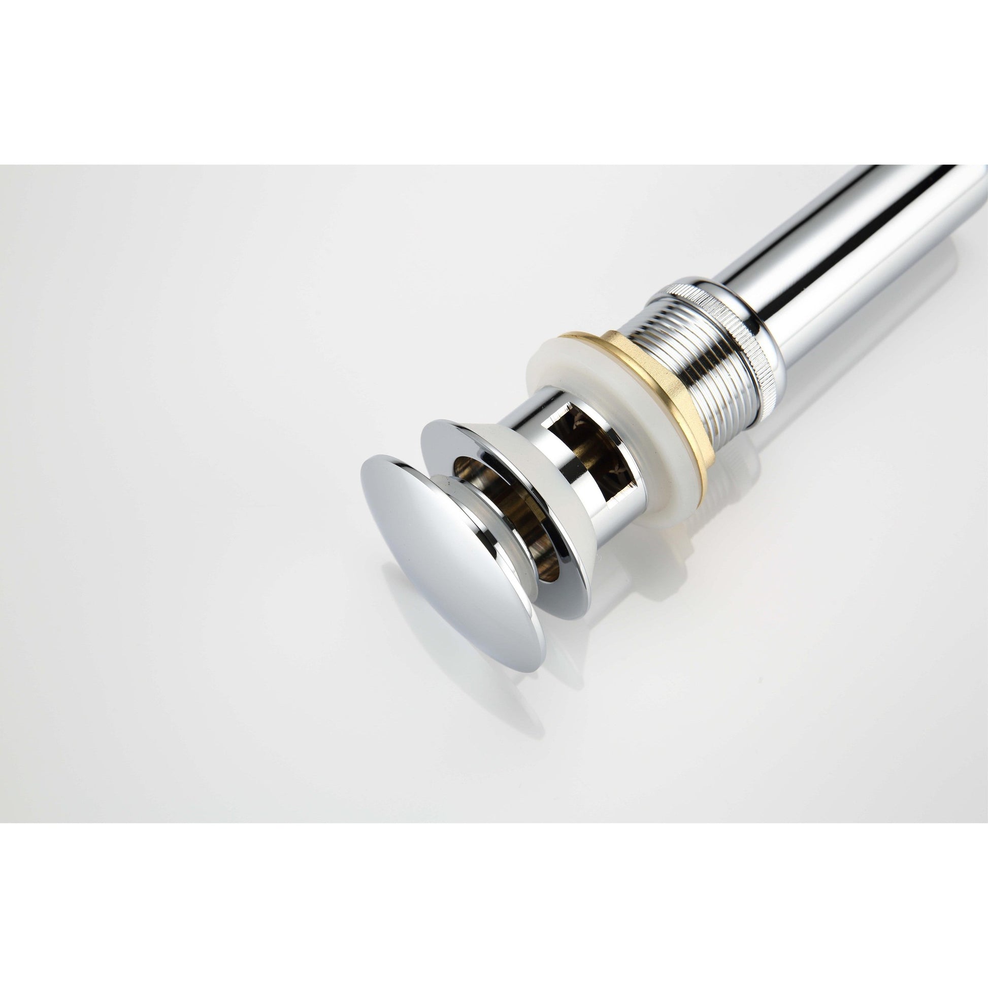Legion Furniture ZY1008 Chrome Brass Material Faucet With Pop-up Drain