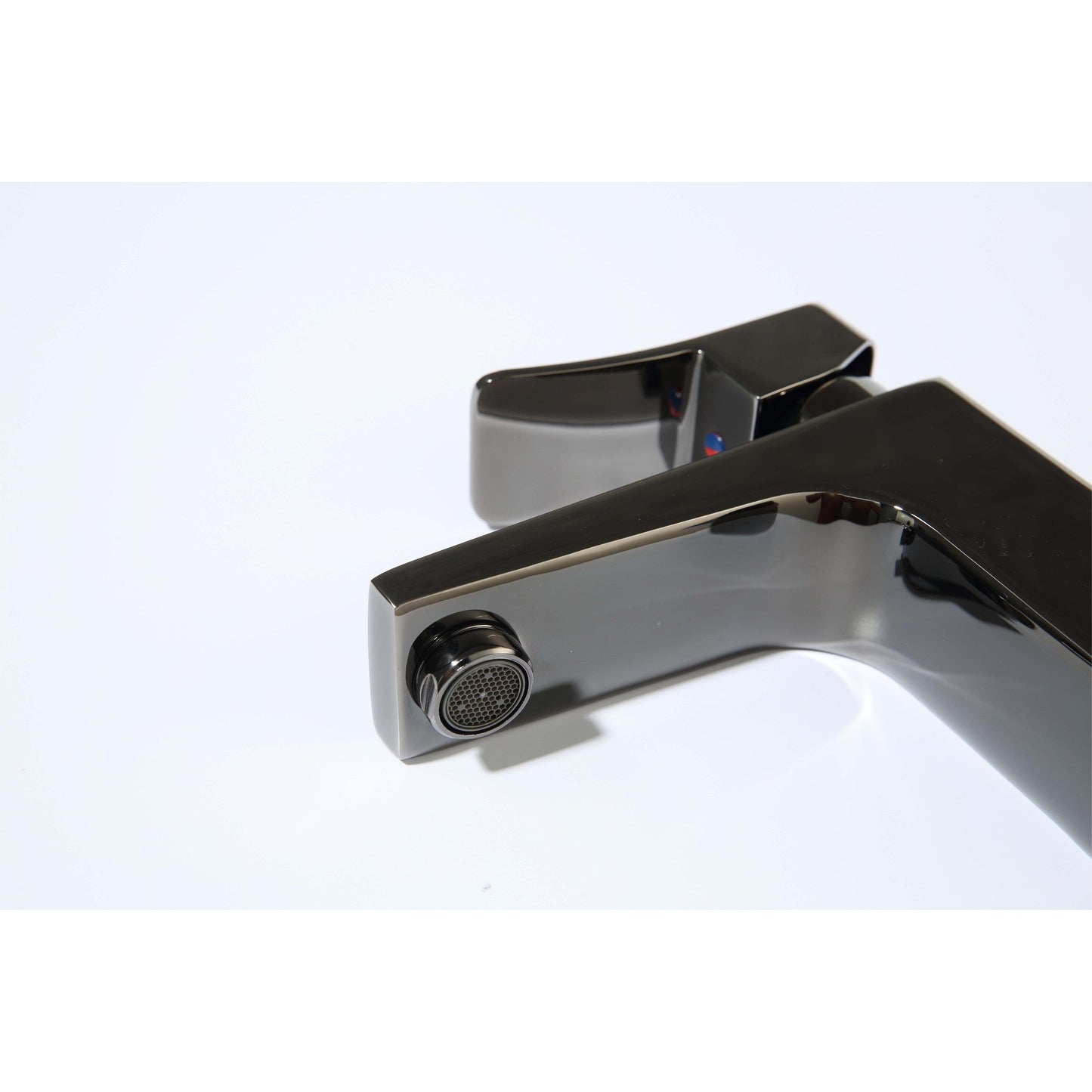 Legion Furniture ZY1008 Glossy Black Brass Material Faucet With Pop-up Drain
