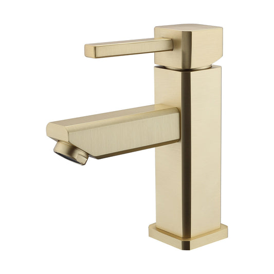 Legion Furniture ZY6301 Gold 1.5 GPM Faucet With Pop-up Drain