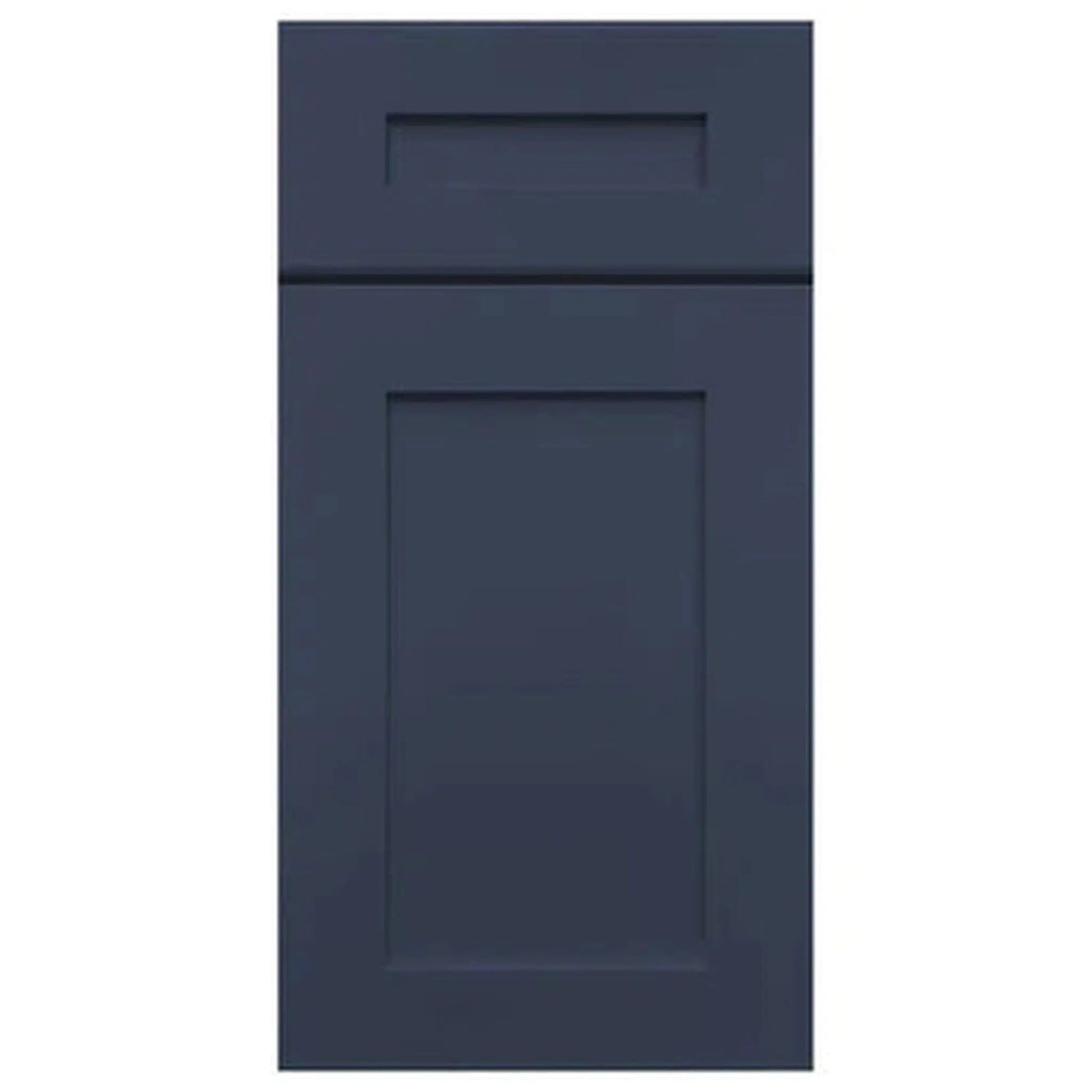 LessCare 1" x 96" x 24" Danbury Blue End Panel Molding - PREPRP1.596