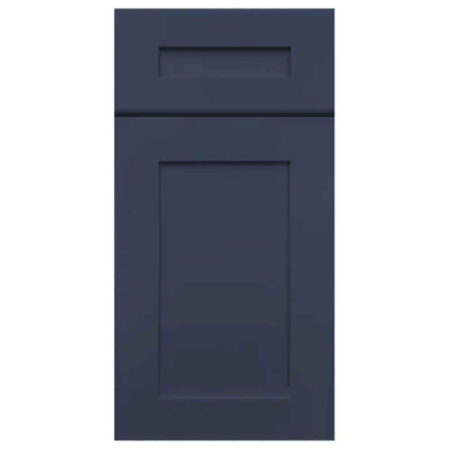 LessCare 12" x 34.5" x 21" Danbury Blue Vanity Drawer Base Cabinet