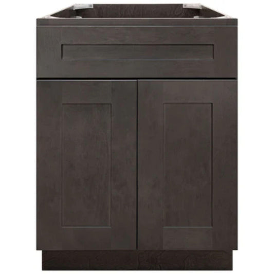 LessCare 12" x 34.5" x 21" Espresso Shaker Vanity Drawer Base Cabinet