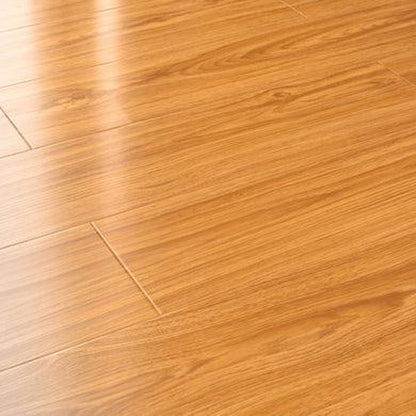 LessCare 12mm American Oak Smooth Finish Laminate Flooring – 23.1 Sq. Ft. per Box (Set of 14 Planks)