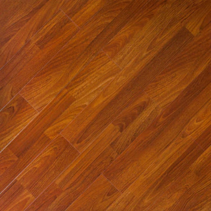 LessCare 12mm Brazilian Cherry Smooth Finish Laminate Flooring – 23.1 Sq. Ft. per Box (Set of 14 Planks)