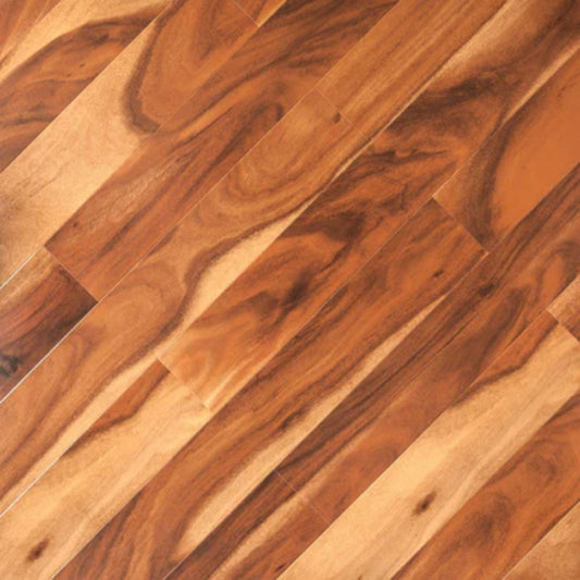 LessCare 12mm Colombian Cherry High Glossy Finish Laminate Flooring