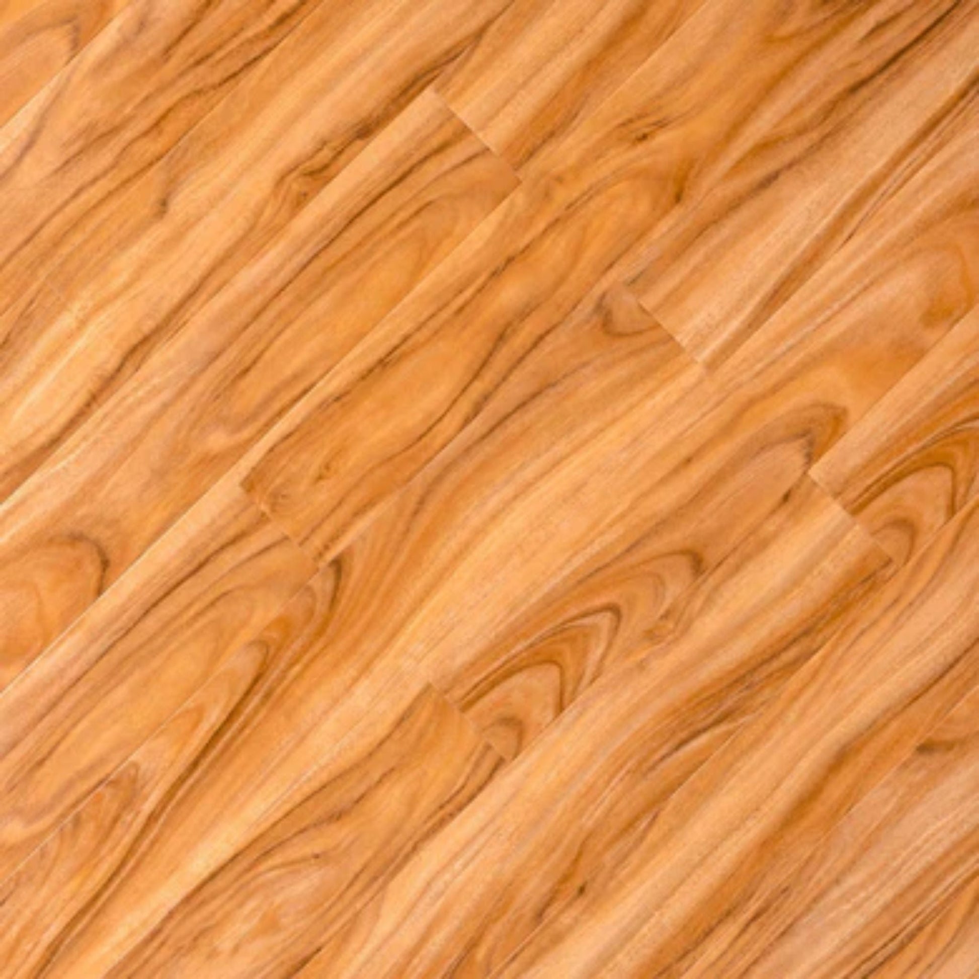 LessCare 12mm Hickory Glossy High Glossy Finish Laminate Flooring