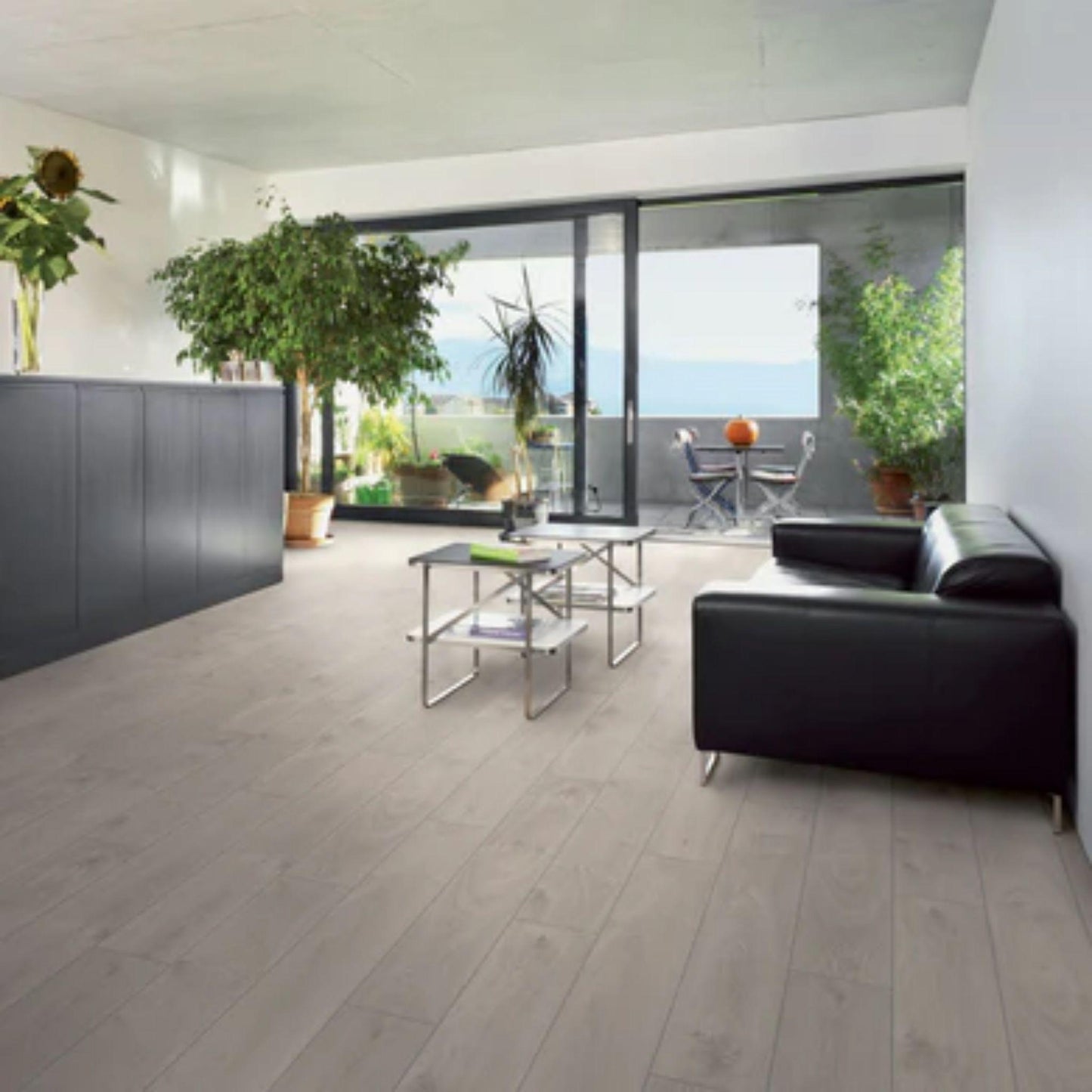 LessCare 12mm Interlaken Oak Textured Finish Laminate Flooring KronoSwiss