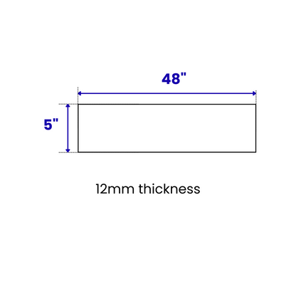 LessCare 12mm Mahogany High Glossy Finish Laminate Flooring – 23.1 Sq. Ft. per Box (Set of 14 Planks)