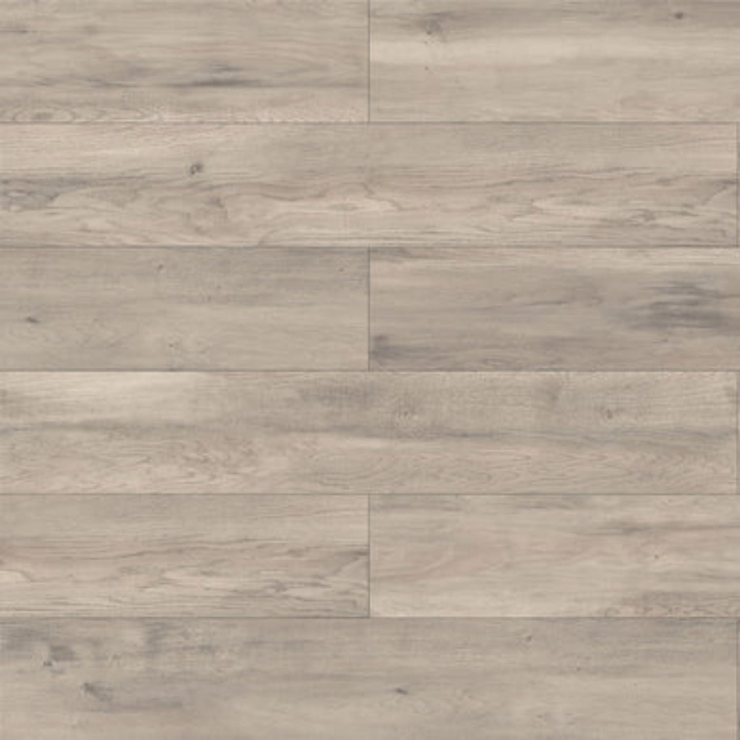 LessCare 12mm Stony Gray Smooth Finish Laminate Flooring – 23.1 Sq. Ft. per Box (Set of 14 Planks)