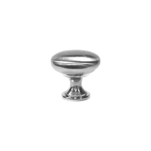 LessCare 1.25" Brushed Nickel Knob Door/Drawer Pull - P-12