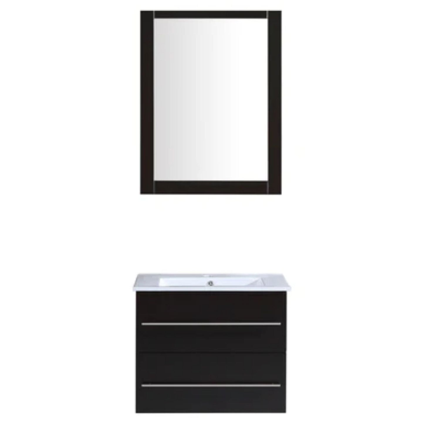 LessCare 23" Espresso Vanity Cabinet Modern