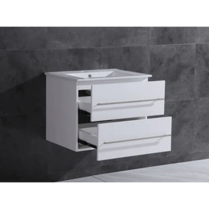 LessCare 23" White Vanity Cabinet Modern