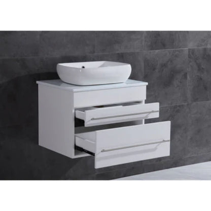 LessCare 24" White Vanity Cabinet Modern