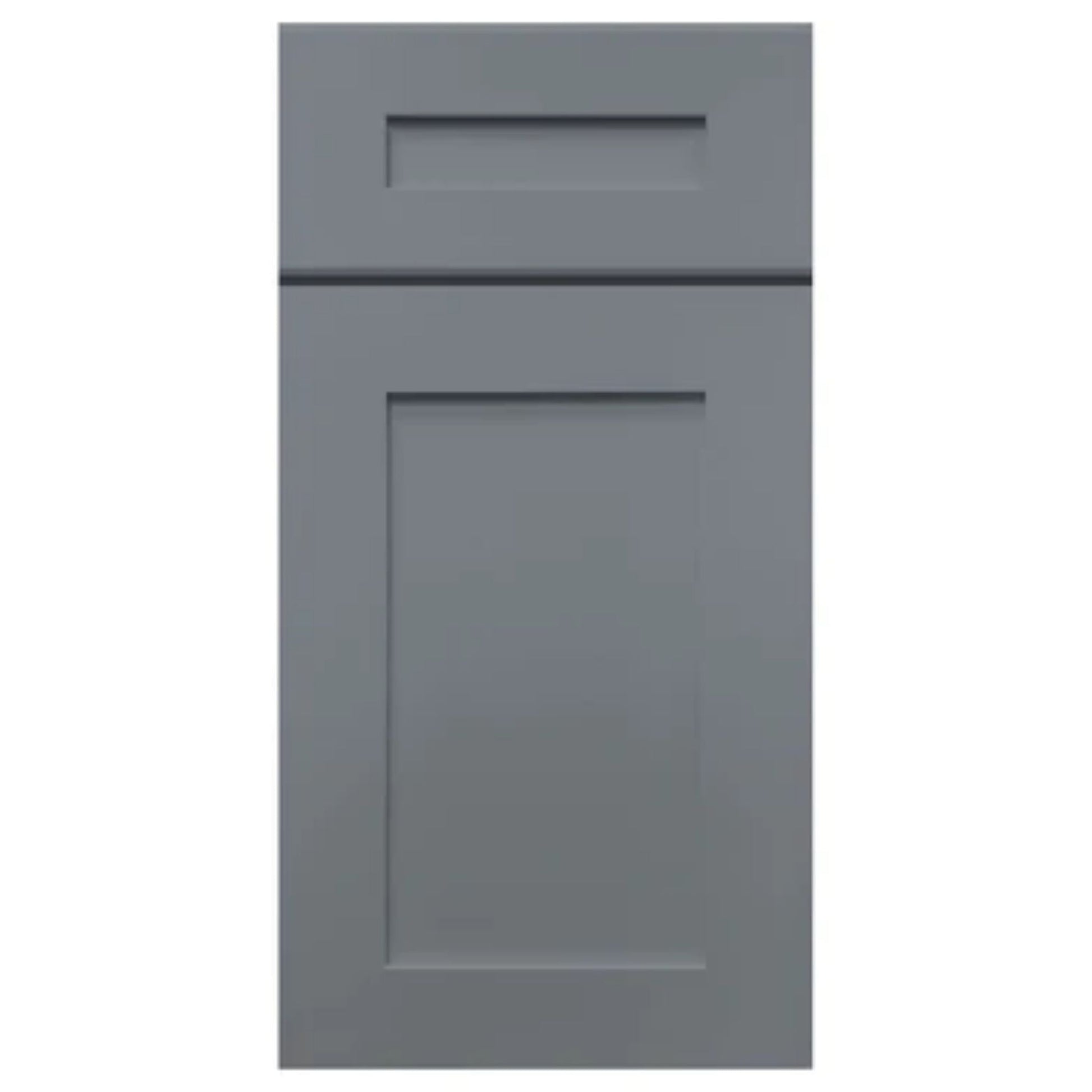 LessCare 24" x 42" x 12" Colonial Gray Wall Kitchen Cabinet - W2442