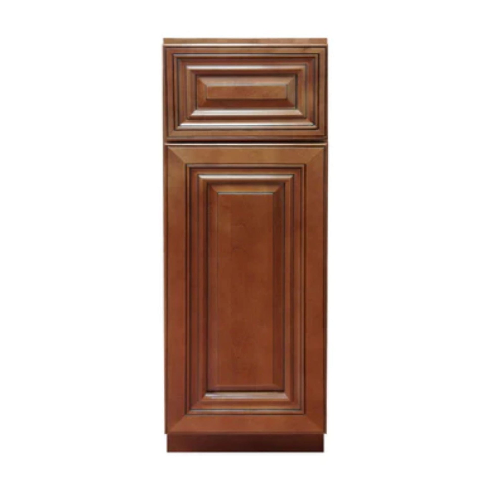 LessCare 24" x 42" x 12" Geneva Mullion Diagonal Corner Wall Kitchen Cabinet - DCMD2442