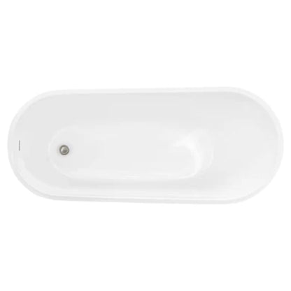 LessCare 27" Freestanding Acrylic Bathtub - LTF6