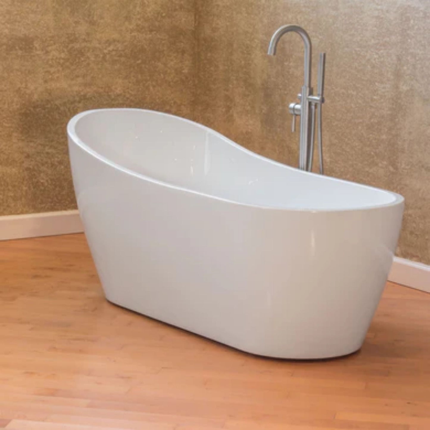 LessCare 28" Freestanding Acrylic Bathtub - LTF3