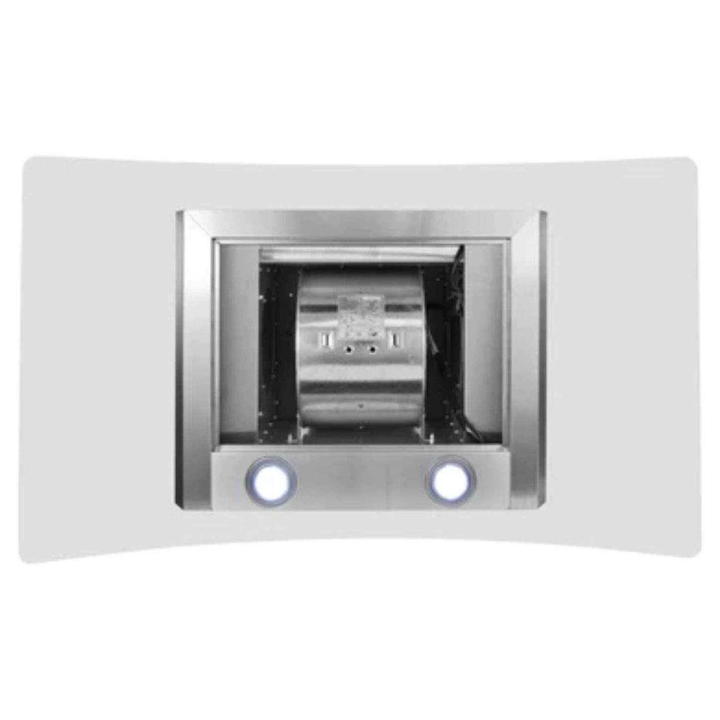 LessCare 30" Wall Mount Glass Range Hood with LCD