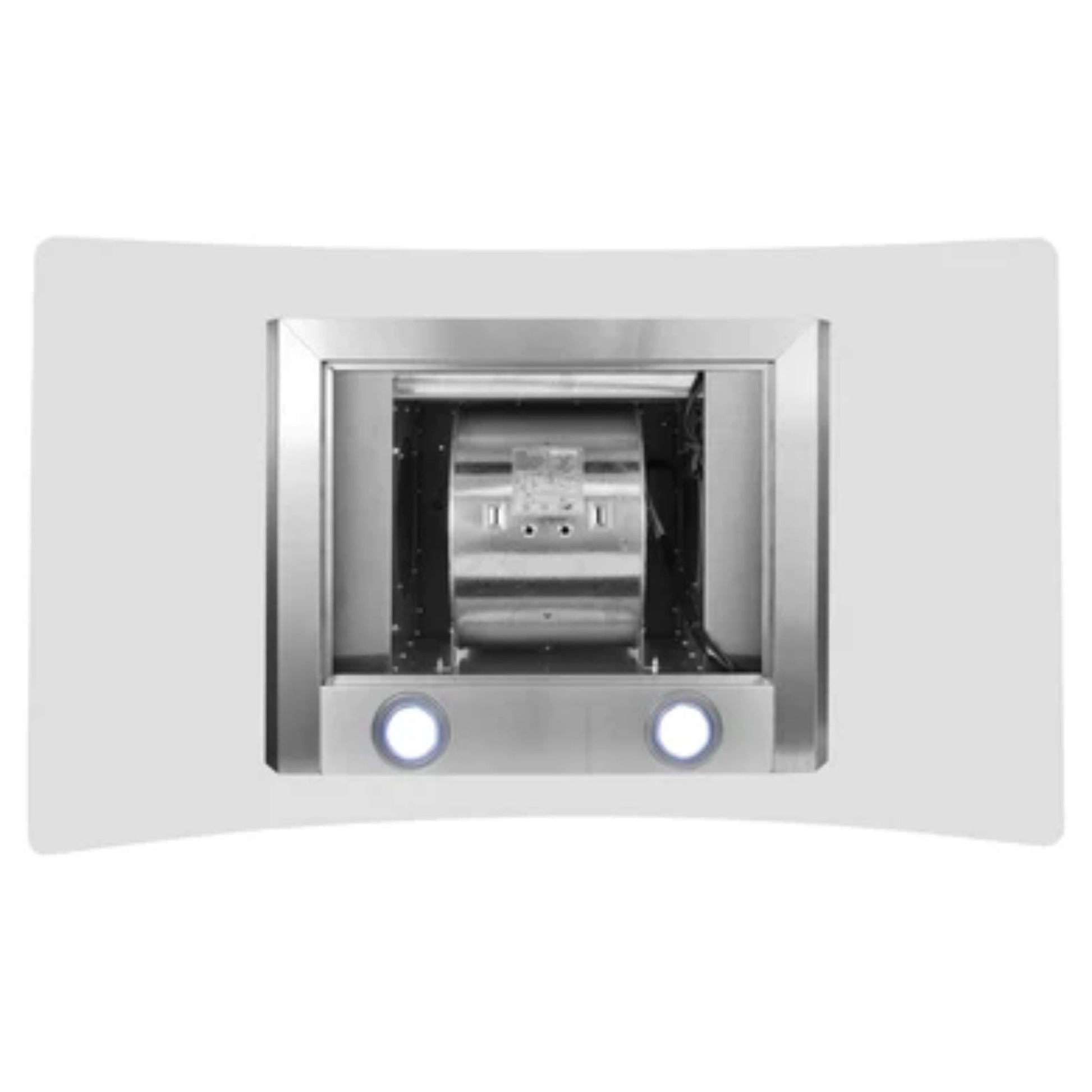 LessCare 30" Wall Mount Glass Range Hood with LCD